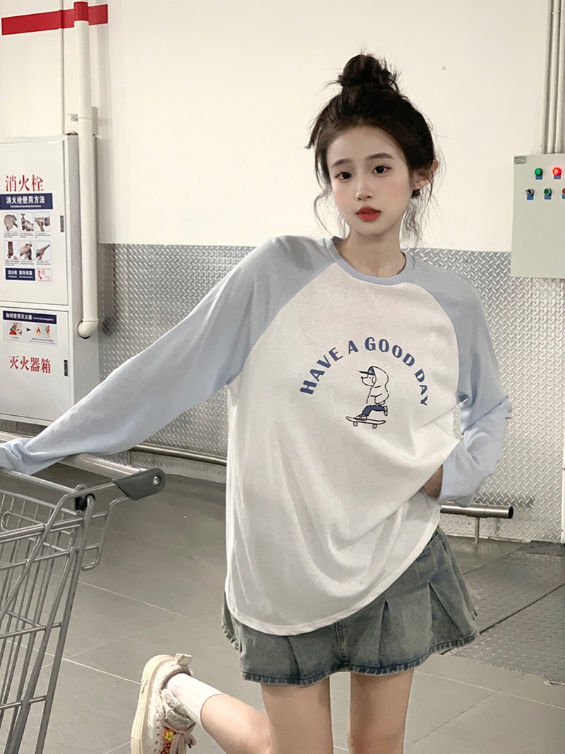 실사 자외선 차단 의류 여성 트렌디 2025 봄 가을 새로운 얇은 디자인 센스 긴팔 얇은 스타일 삽입 어깨 소매 맨위 한국 스타일 여성 의류
