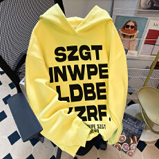 批发实拍卫衣男女情侣装春秋薄2025早春新款宽松印花<b class='q'>外套</b>连帽<b class='q'>韩版</b>上衣