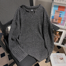 批发实拍<b class='q'>大码</b>女装240克抓毛长袖<b class='q'>t</b><b class='q'>恤</b>打底衫男薄纯色肌理感春秋韩版上衣