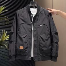 批发美式复古飞行员夹克男潮牌2026立领棒球服<b class='q'>春</b>秋季小众潮流工装外套