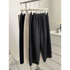 批发【原版面料】特大码300斤宽松休闲加厚直筒裤女秋<b class='q'>冬</b>长裤阔腿裤