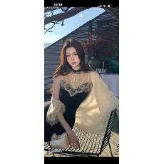 批发木子李杏色披肩