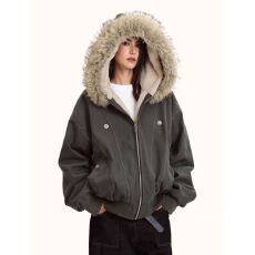 批发座山雕棉衣棉服女冬季2025加绒加厚派克服小个子短款夹棉外套棉袄