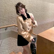 批发内里加厚网红小香风外套小香<b class='q'>内胆</b>秋冬新款法式加厚撞色翻