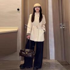 批发2026春秋中<b class='q'>长款</b>炸街通勤风英伦风衣女显瘦酷飒小个子<b class='q'>西装</b>领外套潮