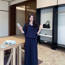 批发格子拼接假两件卫衣套装女2026早秋新款韩系高级休闲半身裙两件套