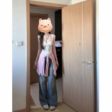 批发吊带小背心蝴蝶结<b class='q'>蕾丝</b>内搭打底外穿上衣长袖开衫外套宽松牛仔裤<b class='q'>女</b>