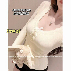 批发长袖上衣预HGQ5SY4881A纯欲修身 加厚保暖日常<b class='q'>塑</b><b class='q'>身</b>设计款