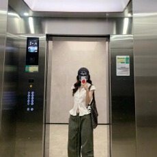 批发有货 简约修身上衣法式白色蕾丝花边系带短袖<b class='q'>衬衫</b>女