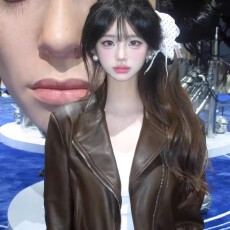 批发2026春<b class='q'>秋</b>季新款复古短款外套皮衣短款时尚百搭显宽松机车夹克上衣