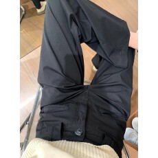 批发设计感黑色休闲裤女春夏新款高腰显瘦<b class='q'>韩版</b>宽松百搭直筒垂感<b class='q'>西装</b>裤