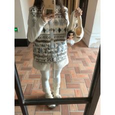 批发费尔岛皮毛一体羊羔绒<b class='q'>皮草</b>毛毛马甲女秋冬季2026新款背心<b class='q'>外套</b>加厚