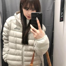 批发排骨羽绒服女冬季情侣外套轻薄宽松新款2026连帽加厚小个子