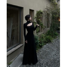 批发己出货 气质名媛轻熟风<b class='q'>连衣裙</b>显瘦内搭长裙