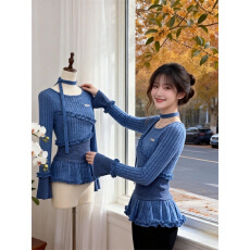 批发温柔简约<b class='q'>通勤</b>早春设计百搭舒适韩系2026春秋季新款长袖上衣