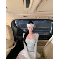 批发纯欲担当真两件蕾丝褶皱<b class='q'>背心</b>长袖上衣