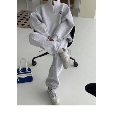 批发卫衣卫裤套<b class='q'>装</b>高级感秋冬新款加绒上衣时尚休闲跑步运动两件套