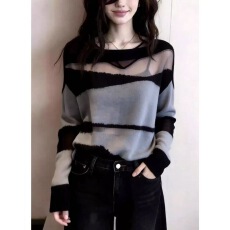 批发独特漂亮超好看上衣女2026年春季新款法式设计感小众时尚气质长袖