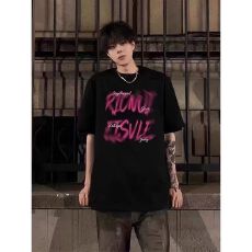 批发2025美式新款 230g精梳紧密赛络纺三本针工艺 纯棉潮牌男T恤 官图