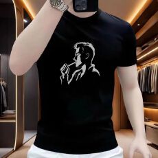 批发2025美式新款 230g精梳紧密赛络纺三本针工艺 纯棉潮牌男T恤 官图