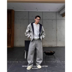 批发原版双层双面重磅600克双色双拉链蝙蝠袖窝灯笼袖口连帽<b class='q'>卫衣</b>