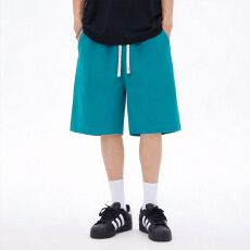 批发290g<b class='q'>潮</b>牌短裤系列 （带抽绳）（没有质量问题不退不换）