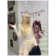 批发Rase le sol‘LoveLetter’蝴蝶结<b class='q'>打底衫</b><b class='q'>修身</b>收腰长袖T恤内搭上衣