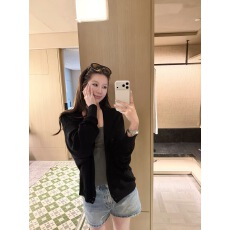 批发蝶宝嘻 莱赛尔亚麻慵懒感蝙蝠袖宽松开衫显瘦外套女士高级感外搭