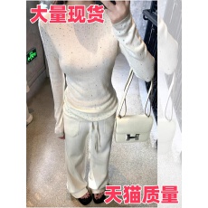 批发针织衫上衣女打底衫内搭2025新款春<b class='q'>秋</b>气质短款高级感百搭<b class='q'>秋</b>冬