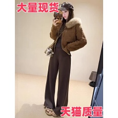 批发韩系软糯毛茸茸慵懒风百搭长袖连帽针织开衫宽松显瘦时尚毛衣外套