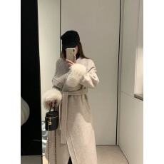 批发真羊毛!高级韩版双面毛呢大衣时尚气质加长款毛呢外套