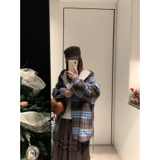 批发<b class='q'>双面</b>羊毛<b class='q'>大衣</b>女冬季2024新款两面穿学院风中长款毛呢外套