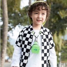 批发童装男童短袖衬衫<b class='q'>夏</b>季2024新款儿童衬衣宽松中小童<b class='q'>夏</b>装上衣潮穿搭