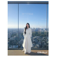 批发ICELOLLY【伦敦周末】巨好看风衣外套女小个子2025早秋季白色大衣