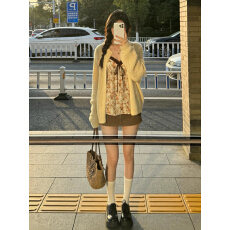 批发韩系针织开衫毛衣<b class='q'>外套</b>女早春季2026年新款气质穿搭一整套<b class='q'>上衣</b>套装