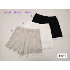 批发秋冬新款麻花针织女<b class='q'>短裤</b>花边<b class='q'>蕾丝</b>拼接休闲热裤提花高腰显瘦小靴裤