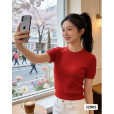 批发短袖气质女2026年夏季新款韩版设计感针织麻花修身显瘦<b class='q'>短款</b>上衣