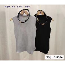 批发<b class='q'>不规则</b>修身无袖针织背心女夏季韩版套装高腰包臀<b class='q'>半身裙</b>灰色两件套