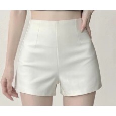 批发现一货  <b class='q'>韩国</b>chic高腰短裤女夏季百搭弹力显瘦包臀打底热裤直筒裤