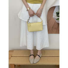 批发2026早<b class='q'>春</b>新款韩版编织一字扣带方头软底舒适内增高单鞋