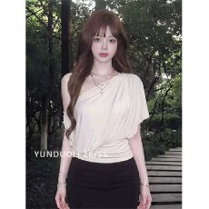 批发2026新款三穿抹胸背心女夏季韩系纯欲风辣妹设计感小个子<b class='q'>露肩</b><b class='q'>上衣</b>