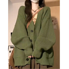 批发慵懒风毛衣外套女装早秋季2026新款针织开衫秋冬穿搭高级感小个子