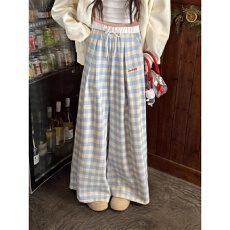 批发欧韩宽松设计<b class='q'>时尚</b>设计感显瘦高腰裤子夏季新款百搭<b class='q'>个性</b>高级感裤子