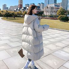 批发高级感羽绒服女冬季长款过膝外套2025新款棉服保暖极寒<b class='q'>户外</b>反季