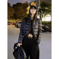 批发轻薄款排骨棉服女冬季2025新款今年流行爆款欧货小个子短款外套