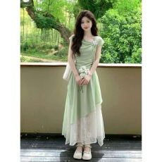 批发云南旅游穿搭森系特别漂亮掐腰小裙子女夏季巨好看波西米亚<b class='q'>连衣裙</b>