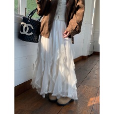 批发不规则拼接蕾丝半身裙女秋冬花边叠穿下摆裙帘<b class='q'>长裙</b>百搭蛋糕裙5103