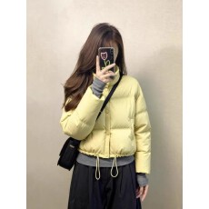 批发上架72小时有货-2025新款小个子冬装韩系保暖加厚棉服短款外套女