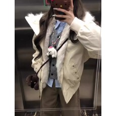 批发上架72小时有货-2025韩系小个子连帽加厚保暖棉服冬装短款外套