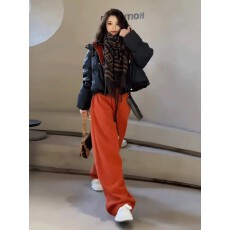 批发上架72小时有货-韩系超好看一整套棉服+加绒运动裤两件套棉袄套装